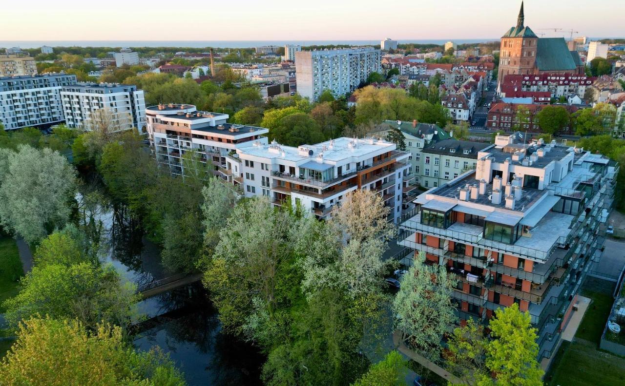 Apartamenty Wyspa Solna By Vacation Rental - Basen, Sauna, Jacuzzi, Silownia W Cenie Колобжег Екстер'єр фото